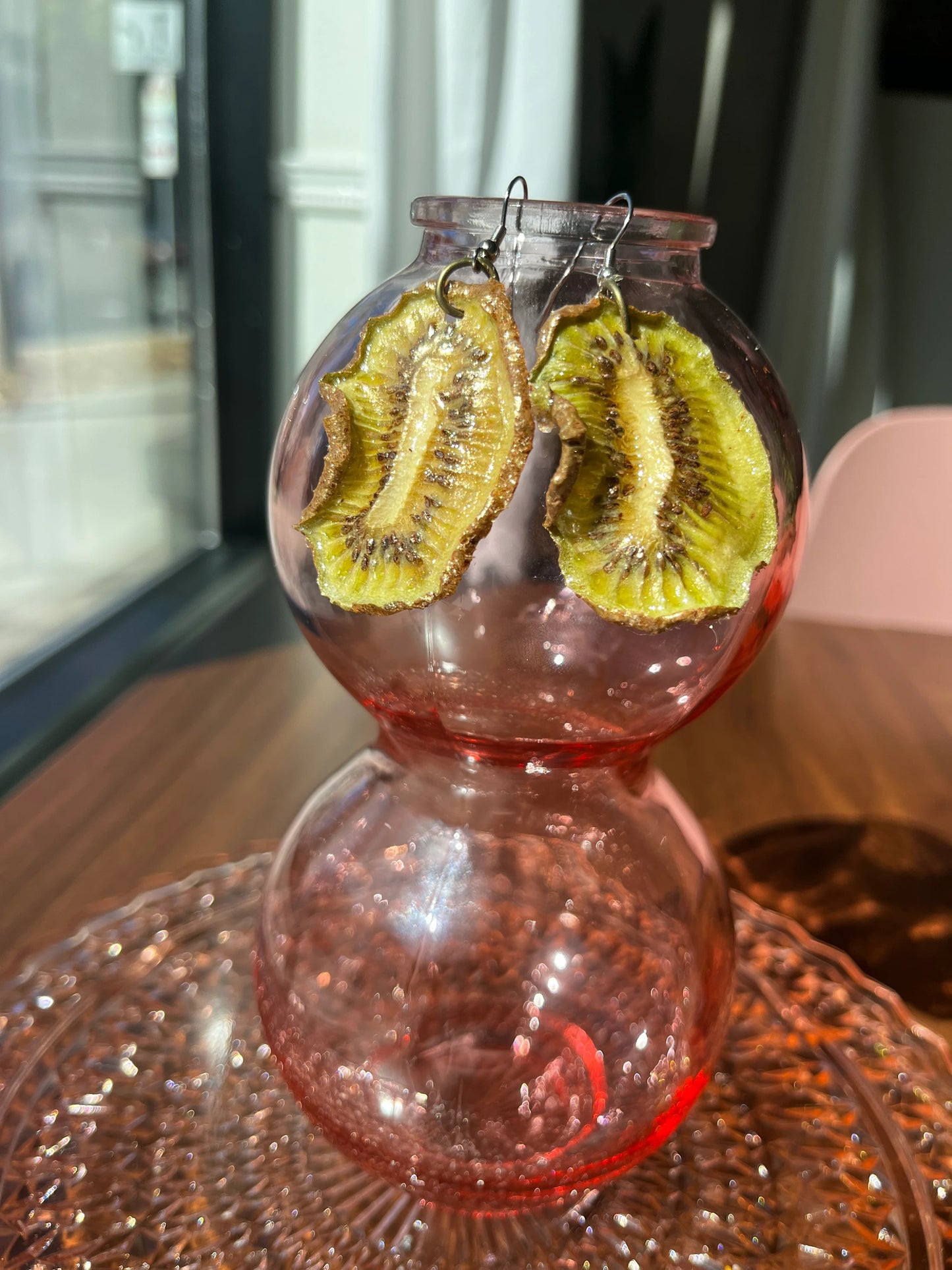 Real Kiwi Earrings
